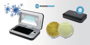 Surface cleaner for smart phones, PhoneSoap