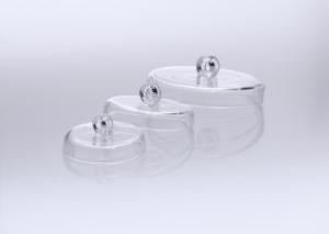 Lids for crucibles, quartz