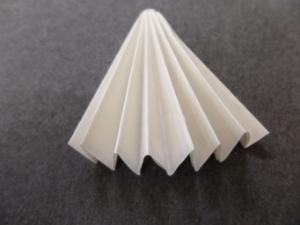 Quantitative ashless filter papers