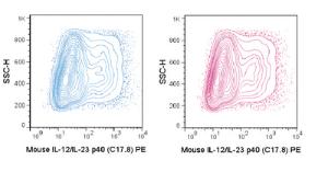 Anti-IL-23/IL-12p40 Rat Monoclonal Antibody (PE (Phycoerythrin)) [clone: C17.8]