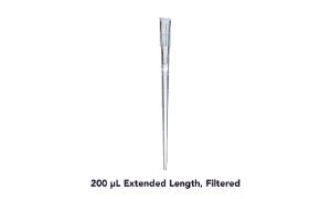 Extended length filtered tips 200 µl