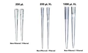 Wide bore tip family