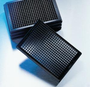 Clear bottom, black and white, polystyrene microplates, 384-well, Corning®