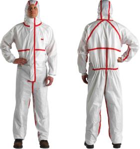 Coverall 4565 white type 4/5/6 size L