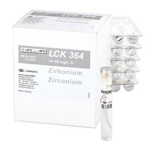 Test kits, photométrique, Zirconium, cuvettes test LCK