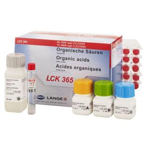 Test kits, photométrique, Acides organiques, cuvettes test LCK