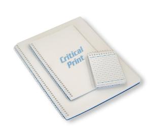 Cleanroom spiral notebooks