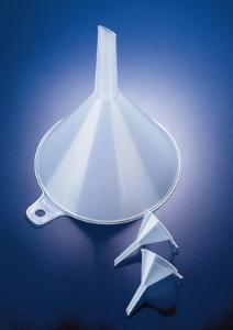 Funnels, with short stem, lightweight, Azlon®