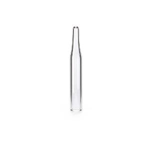 0,1 ml micro-insert, 13 mm top, clear