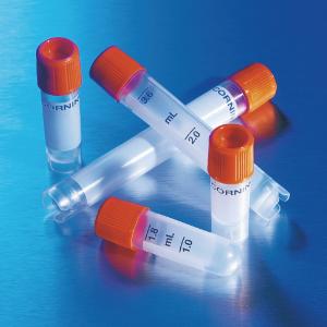 External thread cryogenic vials