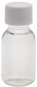 Bottles, narrow neck, round, PET, with screw caps, WHEATON®