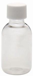 Bottles, narrow neck, round, PET, with screw caps, WHEATON®