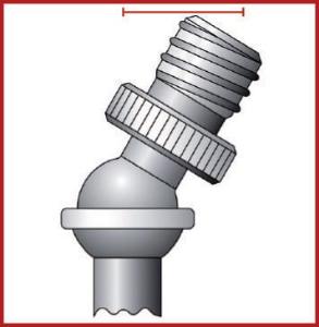 Spherical ground joint GL tube fittings, BOLA