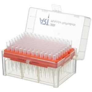 Filtered pipette tips hinged rack