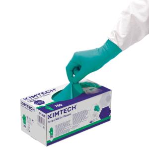 Kimtech™ green nitrile gloves