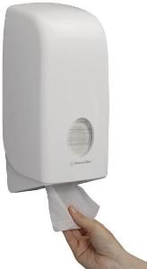 Dispensers for folded toilet tissues, AQUARIUS*