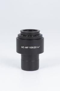 Eyepiece, UC-WF10×/20 mm, with diopter adjustment