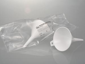 Liquid funnel Bio-Pe white individually packaged