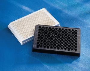 96-well solid black and white polystyrene microplates, Corning®