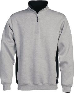 Sweatshirt with zipper