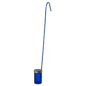 Sterilin dippa, milk dipper, blue, PS with metal cap