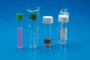 Test tubes with screw cap