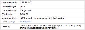 N'-(Éthylcarboneimidoyl)-N,N-diméthylpropane-1,3-diamine monochlorhydrate, Pierce™