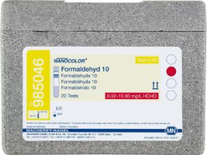 Tube test NANOCOLOR formaldehyde&nbsp;10