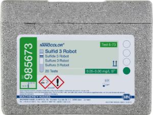 Tube test NANOCOLOR robot sulphide&nbsp;3