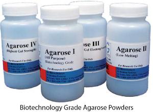 Agarose II, en poudre, faible fusion pour les biotechnologies