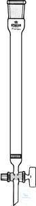 Chromatography column with disc