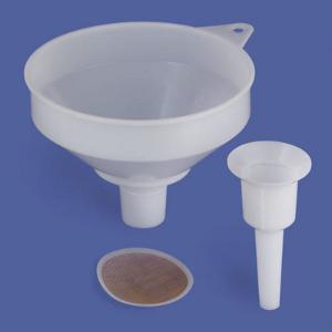 Powder funnels, HDPE