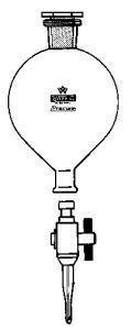 Separating funnels, spherical