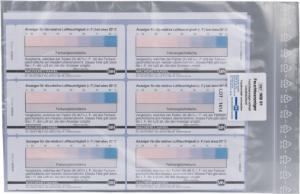 Semi-quantitative moisture indicator 20 - 80?% r, h,, self-adhesive labels