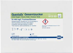 Semi-quantitative test strips QUANTOFIX Total sugar