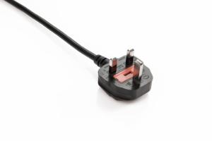 Power cord, UK plug