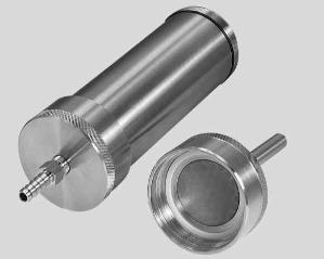 Stainless steel pressure filtration funnel