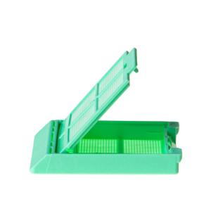 Biopsy cassettes, green