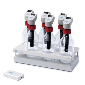 RESPIROMETRIC Sensor System MAXI, designed for anaerobic respiration studies, such as the Biochemical Methane Potential (BMP) of biomass