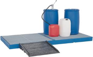 Bunded spill flooring, PE