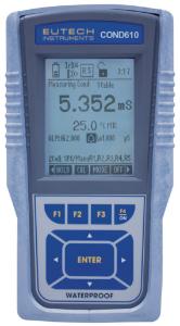 Conductivity meters, handheld, Eutech CyberScan COND 610