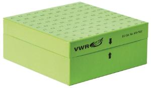 VWR®, Cryoboîtes, carton, 136×136&nbsp;mm, avec étiquetage complet