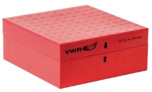 VWR®, Cryoboîtes, carton, 136×136&nbsp;mm, avec étiquetage complet