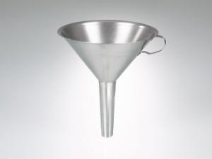 Funnel, stainless steel