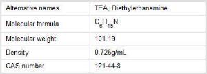 Triéthylamine