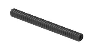 Piece of tube for exhaust, PFA, length 100 mm, electrostatic conductive