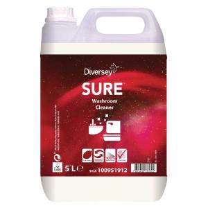 SURE washroom cleaner 2×5 L