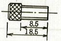 HITA885-3674 - PEEK CLAMP SCREW (MM)