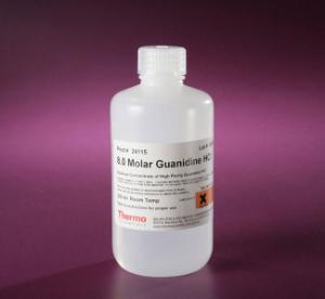 Guanidinium chlorure 8 mol/l en solution aqueuse