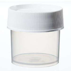 Wide-mouth straight-sided PPCO jars with closure